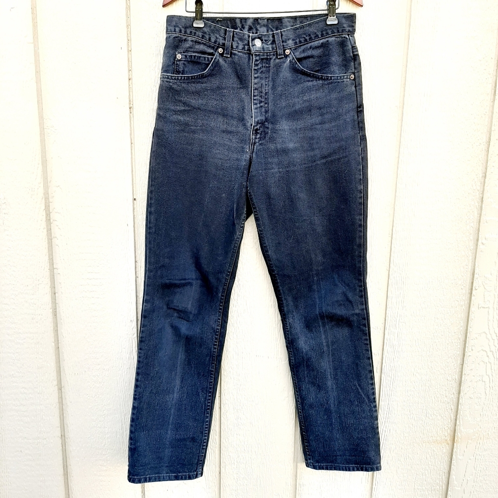 Levi Black Vintage Boyfriend Mom Jeans